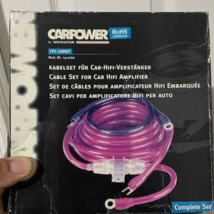 Car audio hi fi battery connection set 60 amp - new in original box